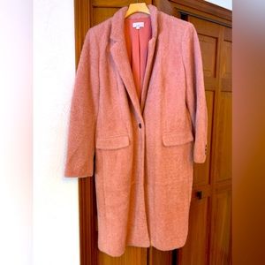 Women’s Pink Coat Ann Taylor Loft